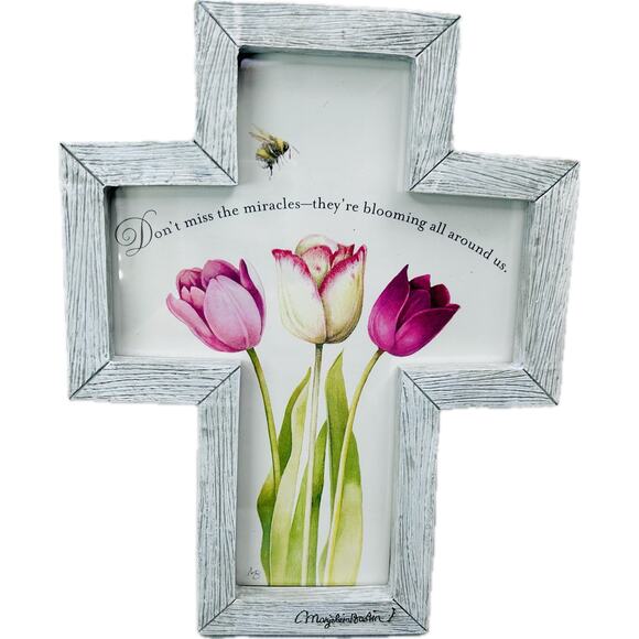 Hallmark Nature's Sketchbook Cross Frame by Marjolein Bastin - Picture 2 of 11